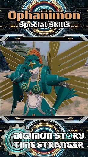 Ophanimon Special Skills | EDEN’s Javelin & Sefirot Crystal – Digimon Story Time Stranger