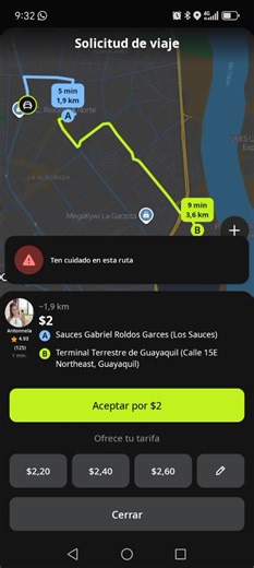 Cuidado con los pasajeros en Guayaquil: tarifas bajas