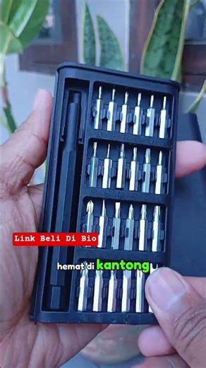 Obeng set magnetik kecil #obeng #obengset #obengmagnetic