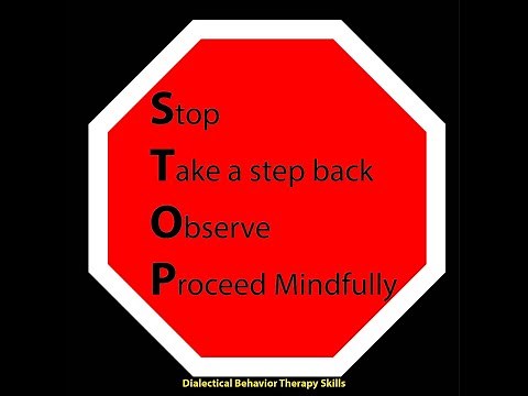 STOP Skills DBT (for distress tolerance) | What is it and how to use it: Updated for *2025*