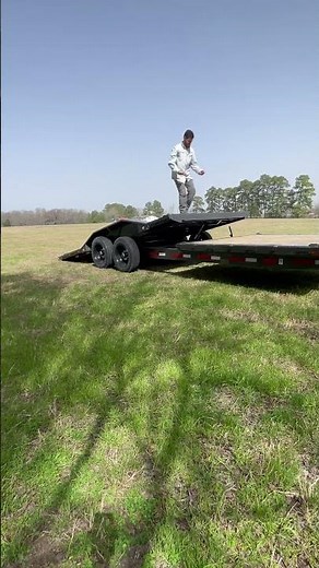 Why a Gravity Tilt Trailer Beats Ramps Every Time!