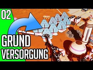 Surviving Mars Green Planet German | basic services are