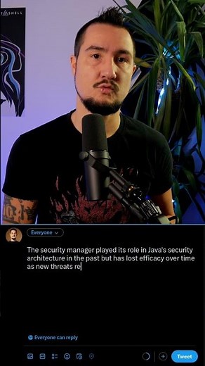 #Java Security Manager Backstory #IJN