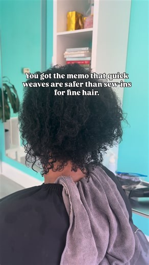 DeeJa B. 👑 Hair | Business | Motivation on Instagram: "With this technique, you really can’t go wrong. 👌🏽#solid No tension. No pulling. Hair and scalp covered and protected. Scalp & strands treated, oiled, and hydrated. Service: Healthy Hair Welness Package Quickweave Products used: Sleek Pro Scalp & Strand Therapy Shampoo, Treatment, & Leave-in from @shopsleekpro Sleek Pro Density Support Treatment Length & Edges Retention Formula. . . . . . . #quickweave #atlhair"