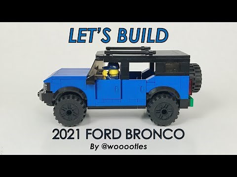 Let's Build! LEGO 2021 Ford Bronco (500+ Subscriber Post!)