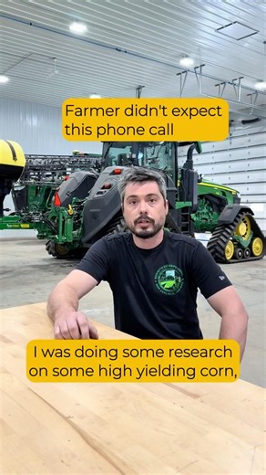 Farmer didn't expect this call