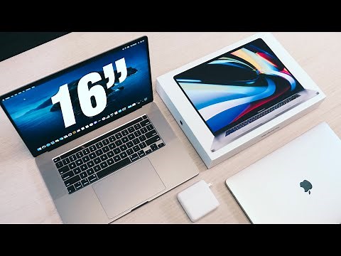 16" MacBook Pro UNBOXING and SETUP