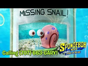 Calling the "Save Gary” Hotline! | SpongeBob Movie 3 Coverage