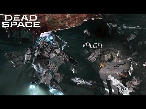 Dead Space Remake: The USM Valor crashes into the Ishimura | PS5 4K