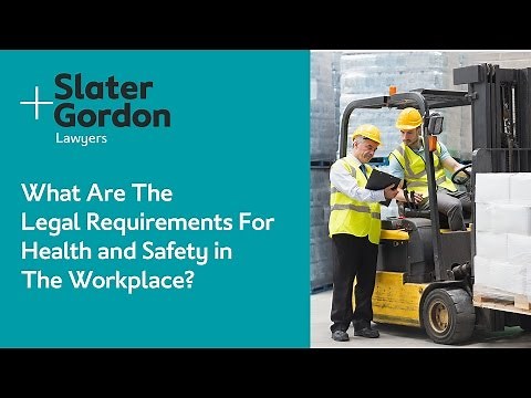 What Are the Legal Requirements For Health and Safety in the Workplace?