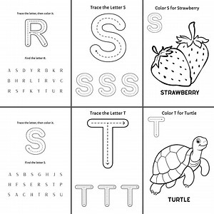 Alphabet Activity Book for Preschool | Letter Tracing A–Z | Printable ABC Worksheets | Phonics & Fine Motor Practice | Ages 4–5 - Etsy