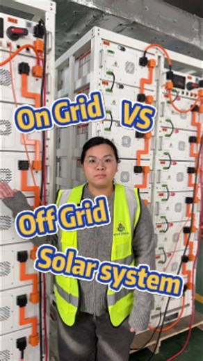 Foshan Mars solar on Instagram: "What is the different for on grid solar and off grid solar? #solarenergy"
