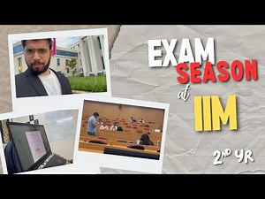 Exams Start Ho Gaye IIM Mein 2nd year | Day in My MBA Life