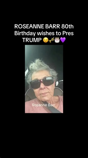 ROSEANNE BARR wishes DONALD TRUMP a Happy 80th BIRTHDAY with TOM NUMBERS, Charlie Ward, Ben Greer, Lindsay Green, Peter Doran & JOE “The Juggernaut” JOYCE 😉🎺💜🇺🇸🎂✅ #roseanne #Trump #Birthday #TomNumbers #Gematria @Official Roseanne Barr @President Donald J Trump @