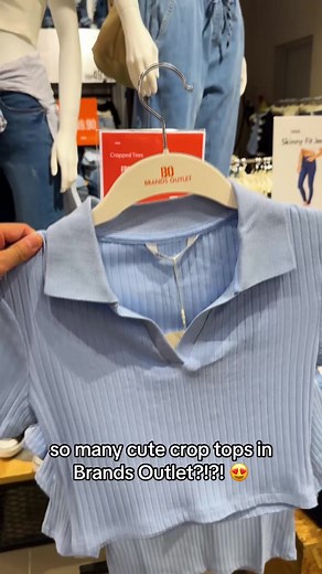 Trendy Crop Tops at Brands Outlet Malaysia