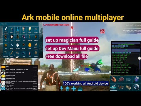 How to Download & Set Up Magician + Dev Menu for ARK Mobile (2026) | Ark mobile multiplayer