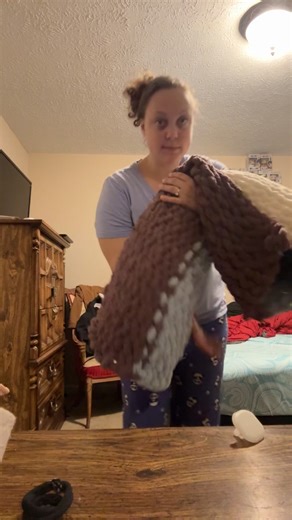 First time hand crocheting. First blanket. Im addicted. It’s perfect even though my stitches probably could be a bit tighter but I love it. #crochet #handcrafted #crochetblanket #handcrochetblanket #fyp