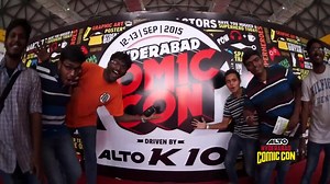 #Hyderabad! Only Few Days Left For The City's Biggest #Entertainment Event. We Bring Our Biggest Show Yet, With 4 Guests, Cosplay Contest, 8 Fan Experience Zones, Artist Alley & More! BOOK YOUR TICKETS HERE ------ http://bit.ly/2bPXvv9 Tickets Also Available at the Venue(On Event Days) | Comic Con India