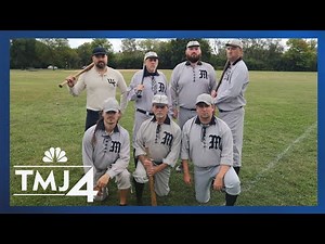 Vintage baseball team plays by 1860 rules