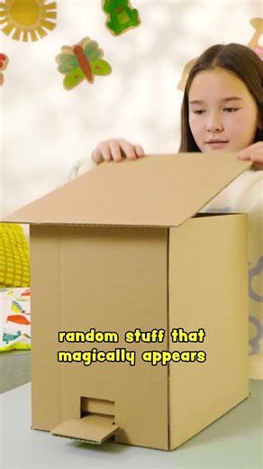 DIY Giant Trash Can From Scrap Cardboard 🗑️📦