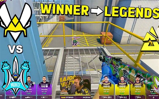 开“挂”进传奇组？载物猛C！小蜜蜂vsMONTE精彩集锦 BLAST.tv巴黎Major欧洲区RMR