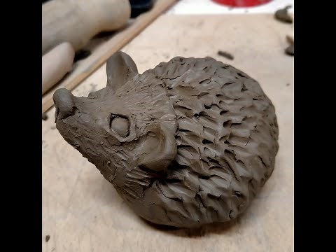 Workshop on Making a Hedgehog in clay