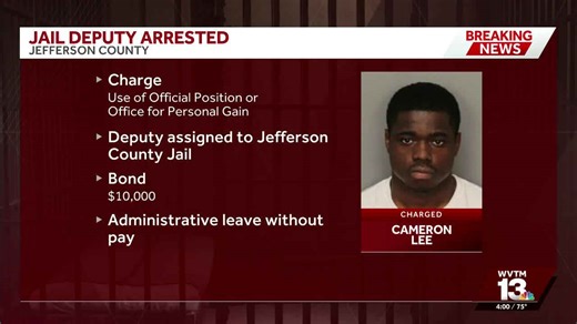 Jefferson County jail deputy arrested and placed on leave