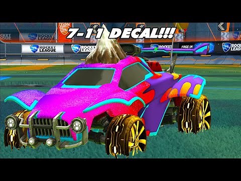 How To Get The *NEW* 7-11 Slurpee Decal (Step By Step Guide) - Rocket League