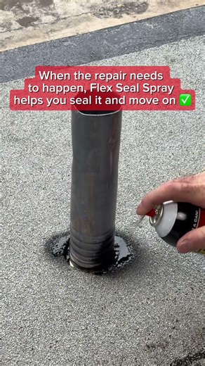 There's Great COVERAGE With Flex Seal Spray!