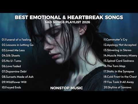 Sad Songs Playlist 2026 💔 Best Emotional & Heartbreak Songs | Nonstop Music