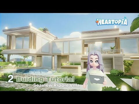 Cozy Island Living in Heartopia | Easy Villa Tutorial 2