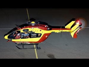 Sécurité Civile Dragon 67 Eurocopter EC145 F-ZBPQ / Landing, Startup and Take Off
