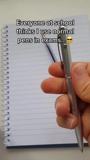 Invisible Pen Cheat Sheet: A Clever Exam Hack Revealed