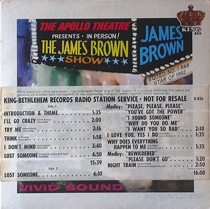 James Brown - The James Brown Show (Live At The Apollo)