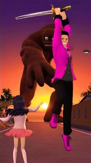 Giant Attack On MiO 😱 | Taiga Ka Deadly Sword Move ⚔️ #Shorts #viral #trend #sss #robolox