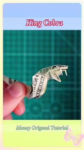 King Cobra Money Origami Tutorial: Step-by-Step Guide