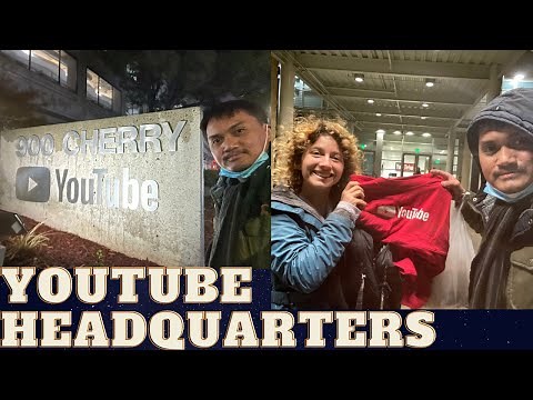 Visiting YOUTUBE Headquarters in San Bruno California