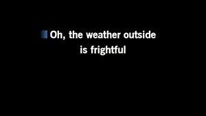 Karaoke Let It Snow! Let It Snow! Let It Snow! - 1940s Standards - CDG, MP4, KFN - Karaoke Version