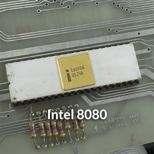 iFixit on Instagram: "The Intel 8080 processor finally combined enough core computing functions onto a single chip to allow for significant reduction in computer size, kicking off the race for the personal computer. — #iFixit #RightoRepair #FixTheWorld"