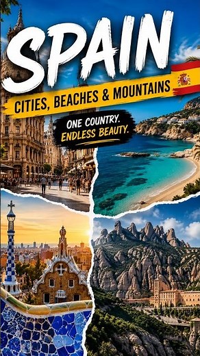 Spain Has It All 🇪🇸 | Cities, Beaches & Mountains