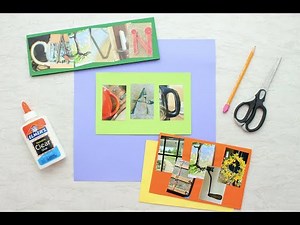 DIY Alphabet Photography Art & Cards | Welcome to Nana's