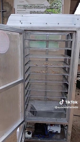 Hybrid Cabinet Solar Dryer: Efficient Food Drying Solution