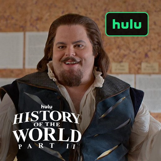 1.6M views · 42K reactions | A sequel 40 years in the making, Mel Brooks' History of the World PART II  A four night event, streaming March 6. #HistoryOfTheWorldPart2 | Hulu | Facebook