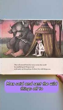 Let’s Read Where the Wild Things Are! 🐗🐊🐆 #books #readaloud #kidsstorytime