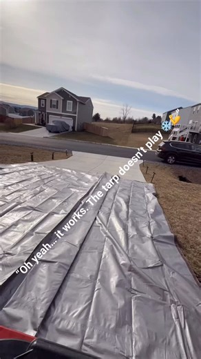 CARLOS RIVERA on Instagram: "Using a special snow tarp (like the ones from Home Depot) is a simple and effective way to keep your driveway clean without machines or salt. Place the tarp one day before the snowfall, then once the storm ends, remove it slowly by clearing the snow on top and moving the tarp step by step. This method saves time, money, and effort while protecting your concrete. Oh yeah… it works. #winter #snow #today #news"