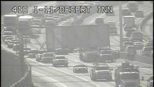 Crash on northbound I-11 near Boulder Highway creates pre-holiday traffic jam