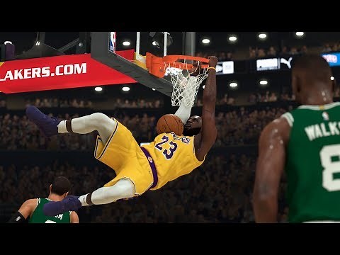 NBA 2K20 Celtics vs Lakers XBOX ONE X Gameplay!!