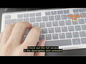 Review TECKNET Bluetooth Wireless Keyboard Rechargeable,2.4GHz USB Keyboard for 4 Multi Devices,Ultr