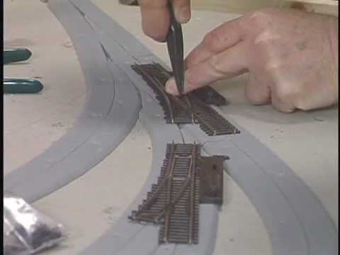 Building a Model Railroad Series #4--Laying Track
