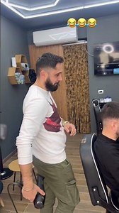 E dini qe eshte shaka 😂😂 apo jo ?#shorts #explorepage #barberprofesional#humor #albania